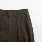 チノチノオーバータックPT #CHARCOAL BROWN [D124-P406]