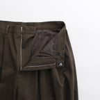 チノチノオーバータックPT #CHARCOAL BROWN [D124-P406]
