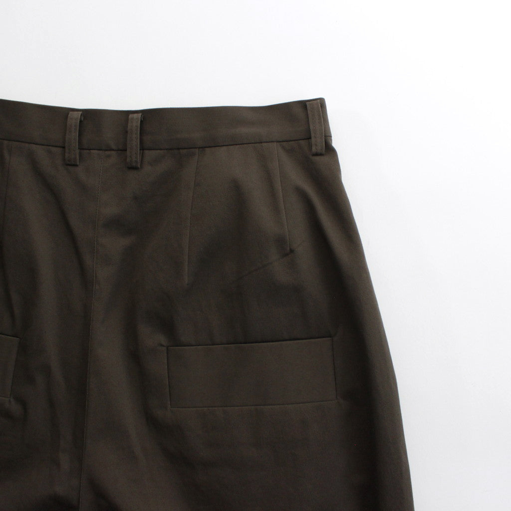 チノチノオーバータックPT #CHARCOAL BROWN [D124-P406]