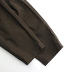 チノチノオーバータックPT #CHARCOAL BROWN [D124-P406]