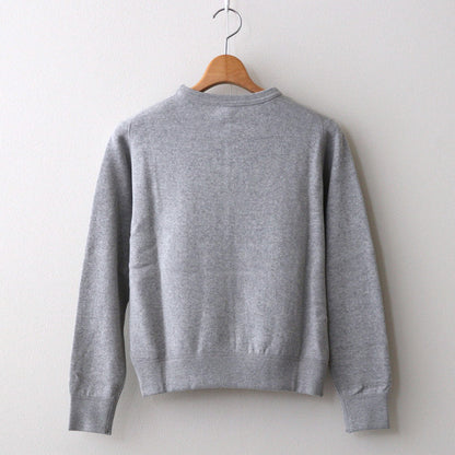 CREW NECK SWEAT #gray [84007]