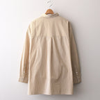 CORPORATE UNIFORM L/S SHIRT #YELLOW STRIPE [FSC241-50110B]