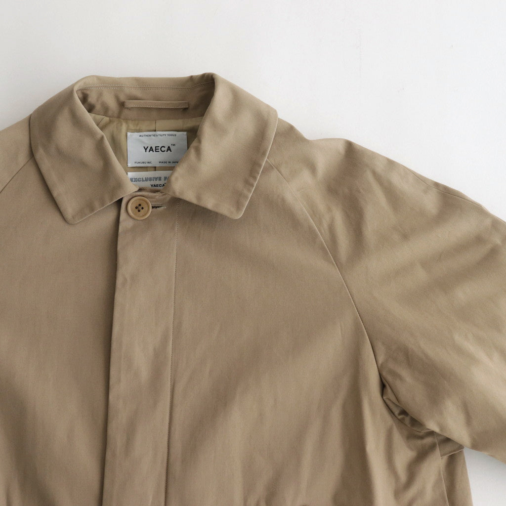 SOUTIEN COLLAR COAT STANDARD #khaki [63552]