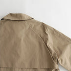 SOUTIEN COLLAR COAT STANDARD #khaki [63552]