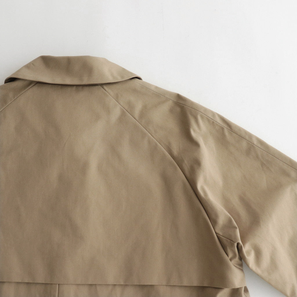 SOUTIEN COLLAR COAT STANDARD #khaki [63552]