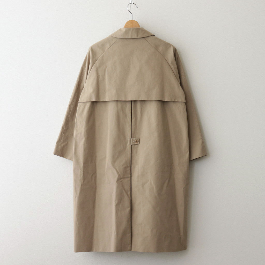 SOUTIEN COLLAR COAT STANDARD #khaki [63552] – ciacura