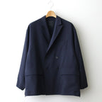 W's TECH DOUBLE-BREASTED JACKET #NAVY [BJ-57024L]