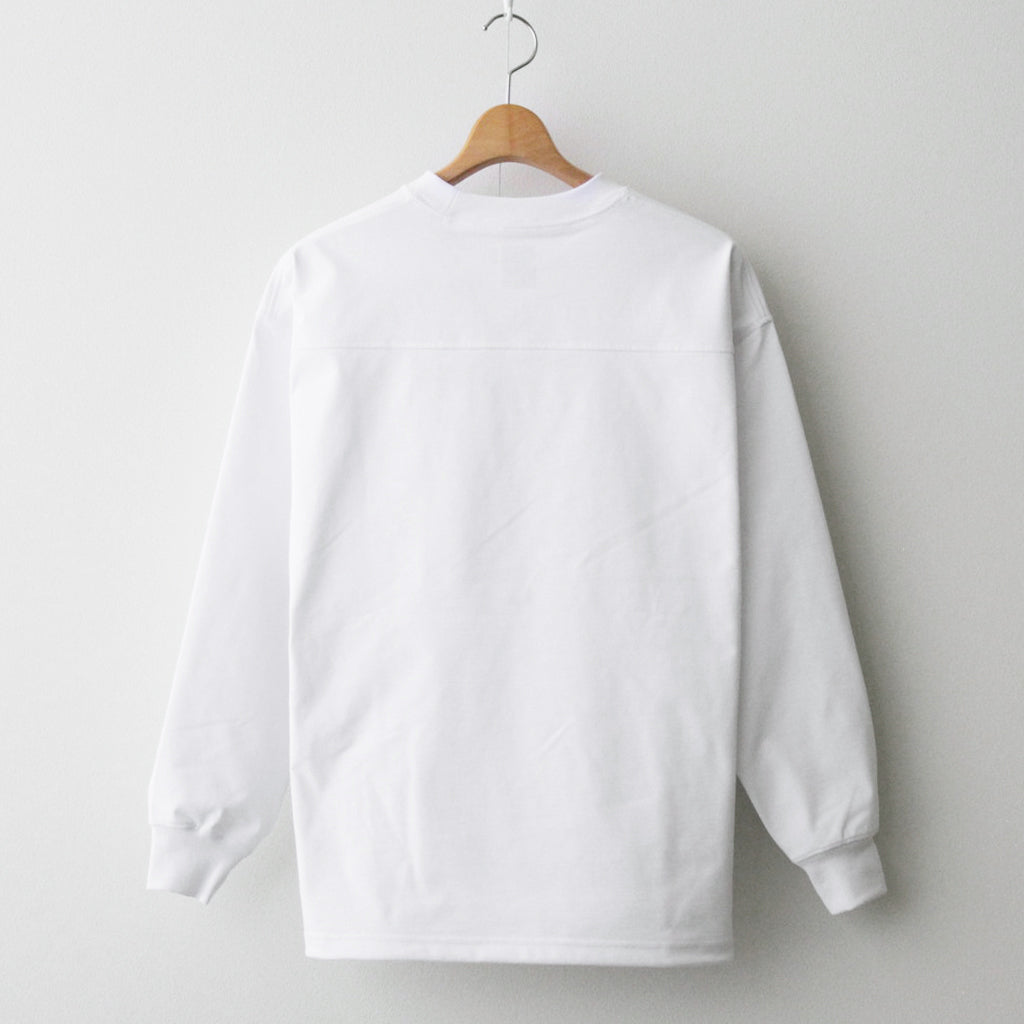 W's TECH FOOTBALL SHIRTS #WHITE [BE-30024L]