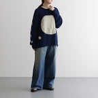 TWINSUN ROLLNECK #INDIGO MOON [SAW23JUMTWRMAKINH]