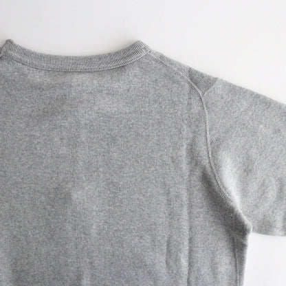 CREW NECK SWEAT #gray [34014]