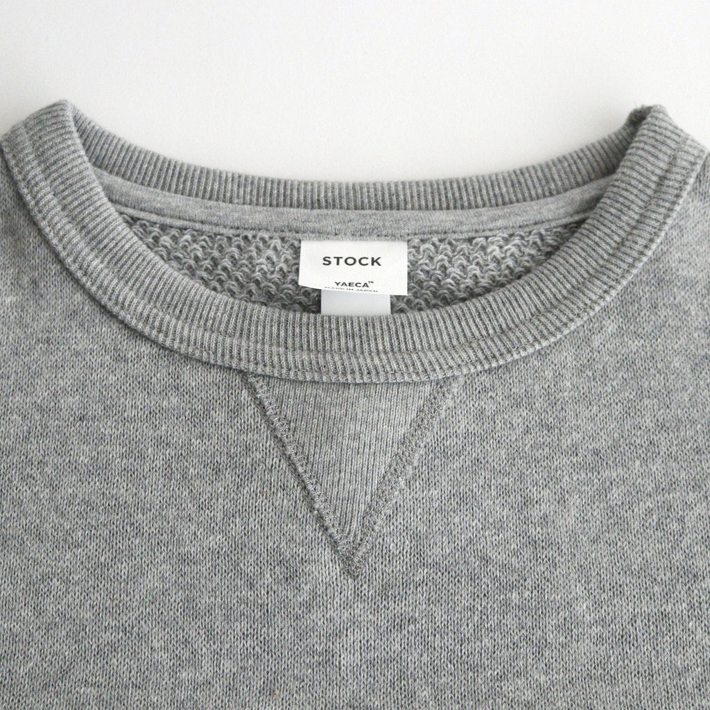 CREW NECK SWEAT #gray [34014]