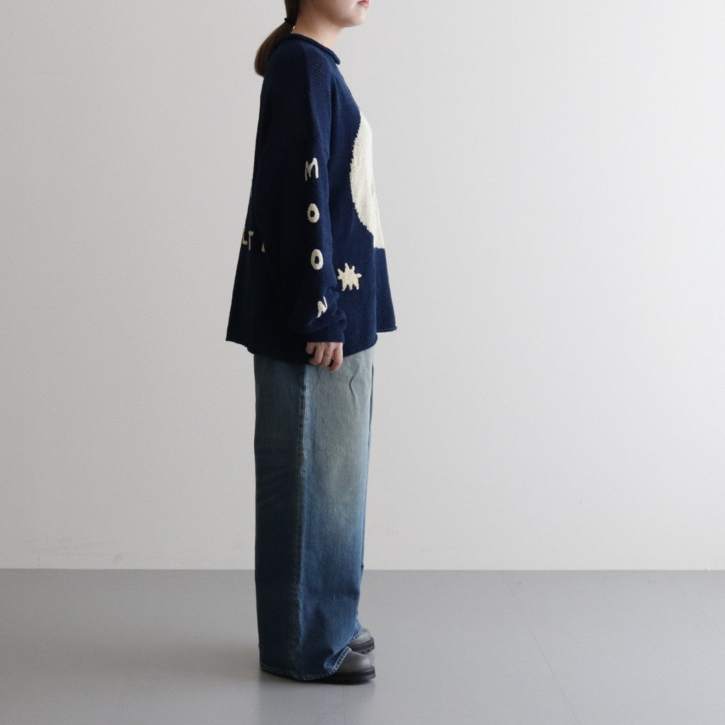 TWINSUN ROLLNECK #INDIGO MOON [SAW23JUMTWRMAKINH]