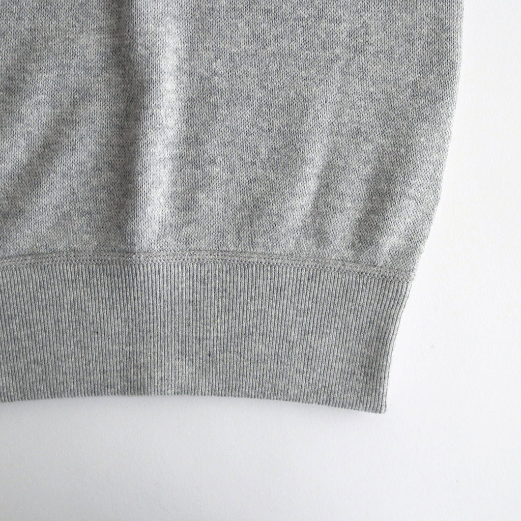 CREW NECK SWEAT #gray [84007]