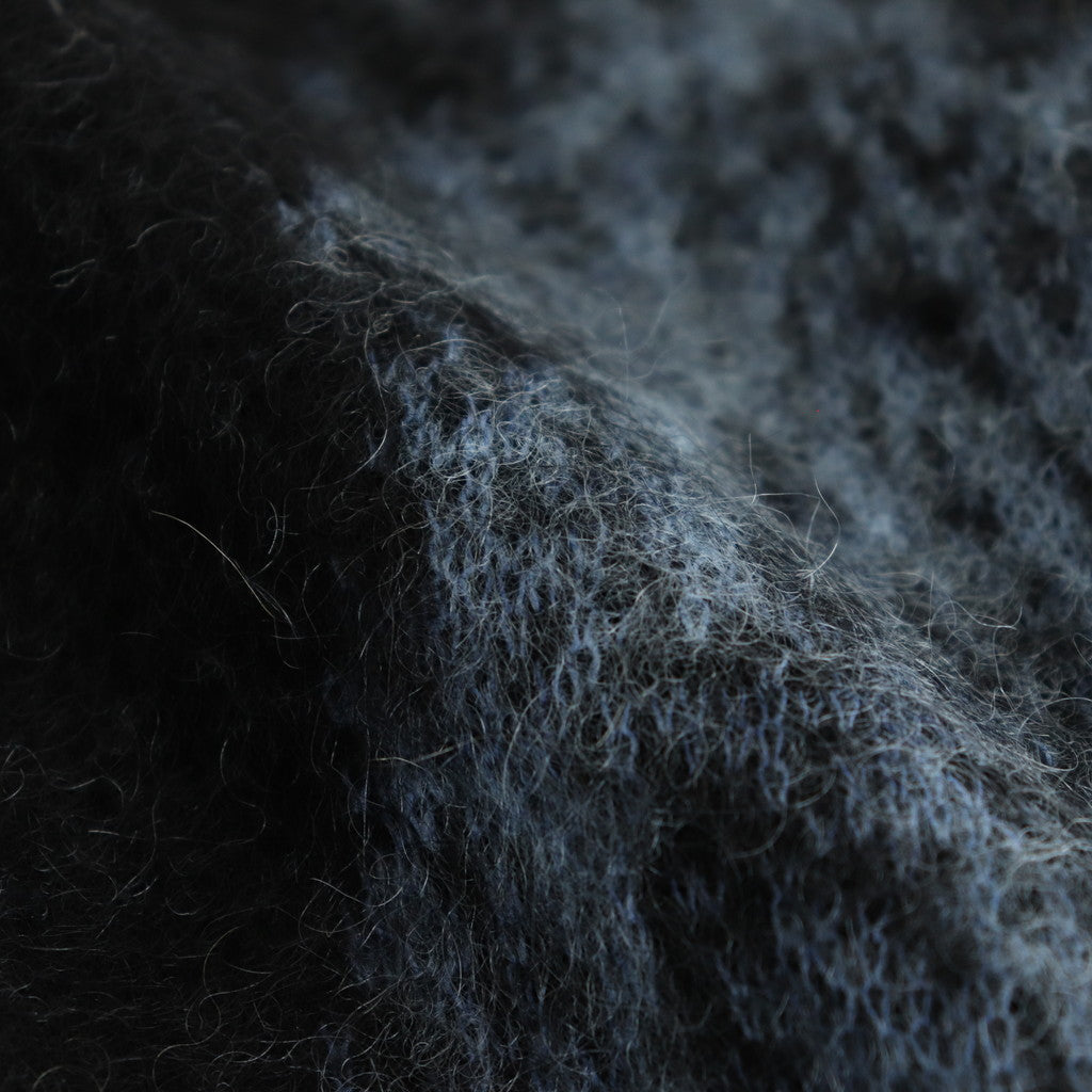 JACQUARD MOHAIR SWEATER #BLUE [YK24FW0815S]