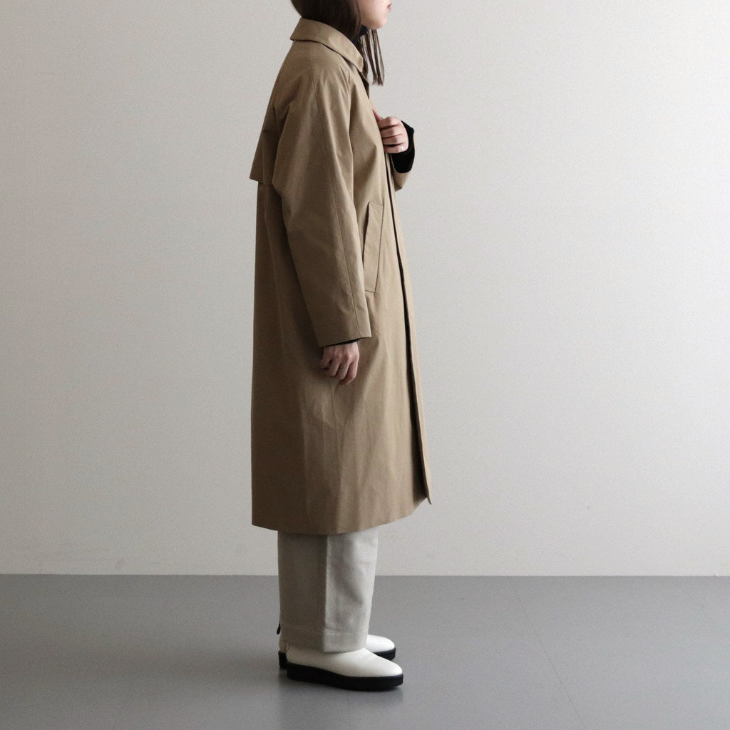 SOUTIEN COLLAR COAT STANDARD #khaki [63552]