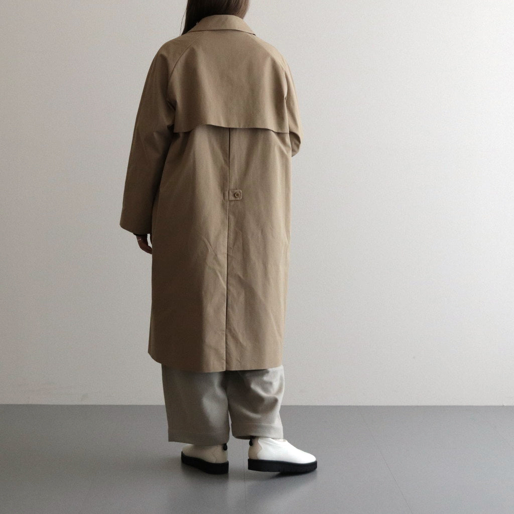 SOUTIEN COLLAR COAT STANDARD #khaki [63552]