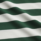 W's TECH DRAWSTRING BORDER L/S TEE #WHITE / GREEN [BE-33024L]