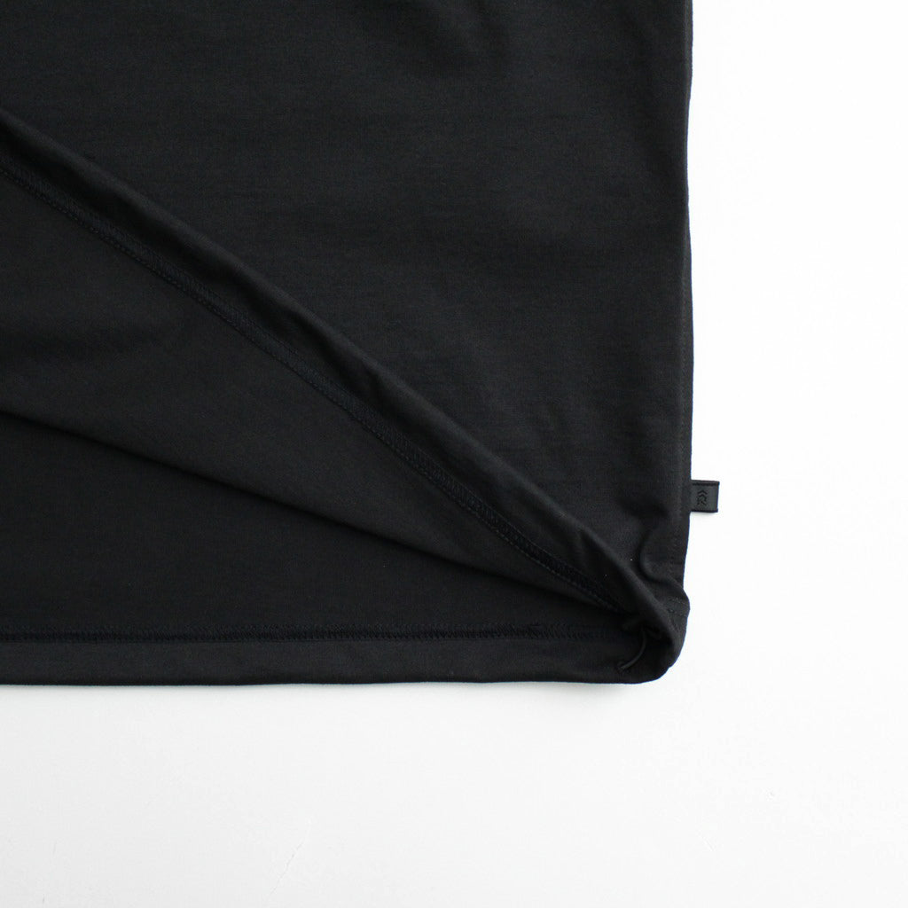 W's TECH FOOTBALL SHIRTS #BLACK [BE-30024L]