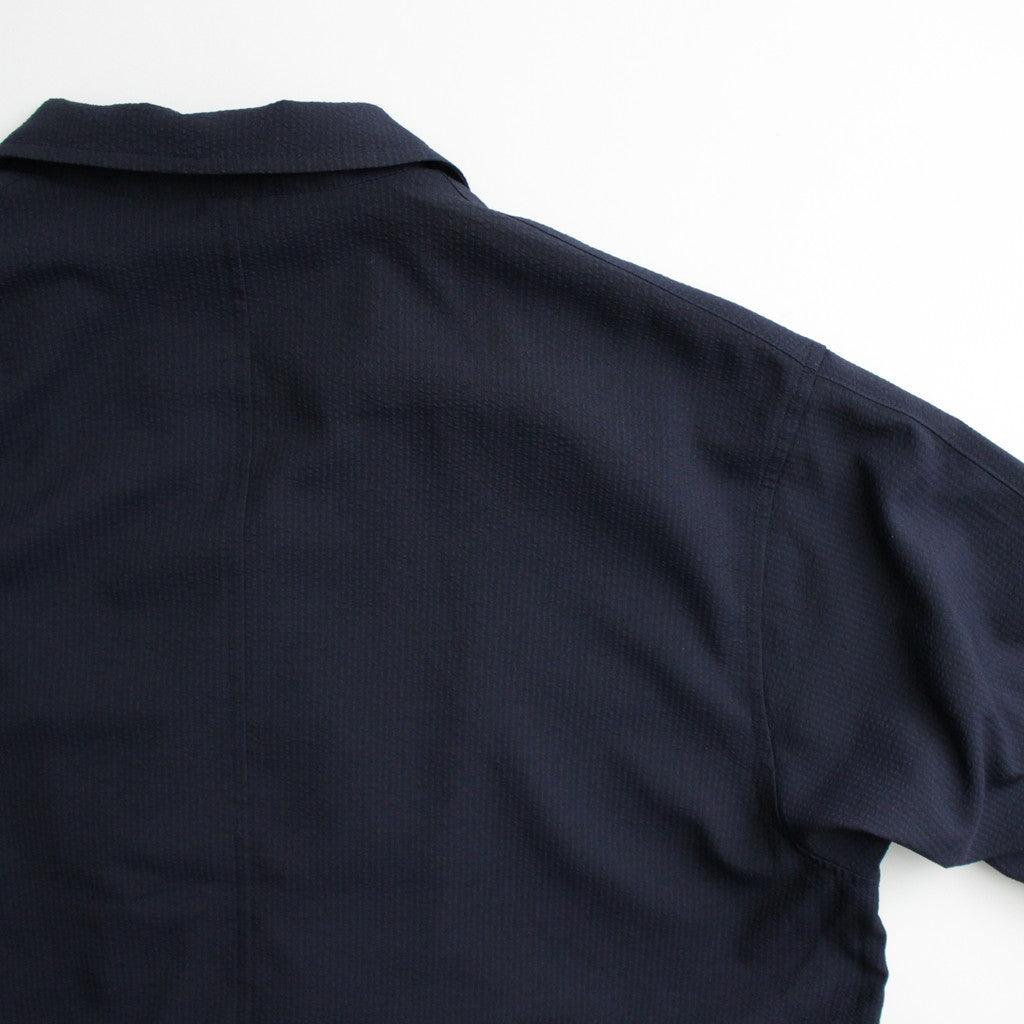 W's TECH DOUBLE-BREASTED JACKET #NAVY [BJ-57024L]