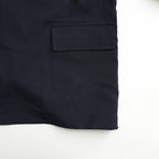 W's TECH DOUBLE-BREASTED JACKET #NAVY [BJ-57024L]