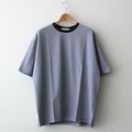 Narrow Border S/S Tee #NAVY × WHITE [GU241-70116B]