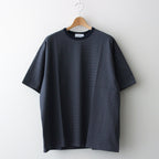 Narrow Border S/S Tee #NAVY × GRAY [GU241-70116B]