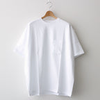 S/S Oversized Pocket Tee #WHITE [GU241-70106B]