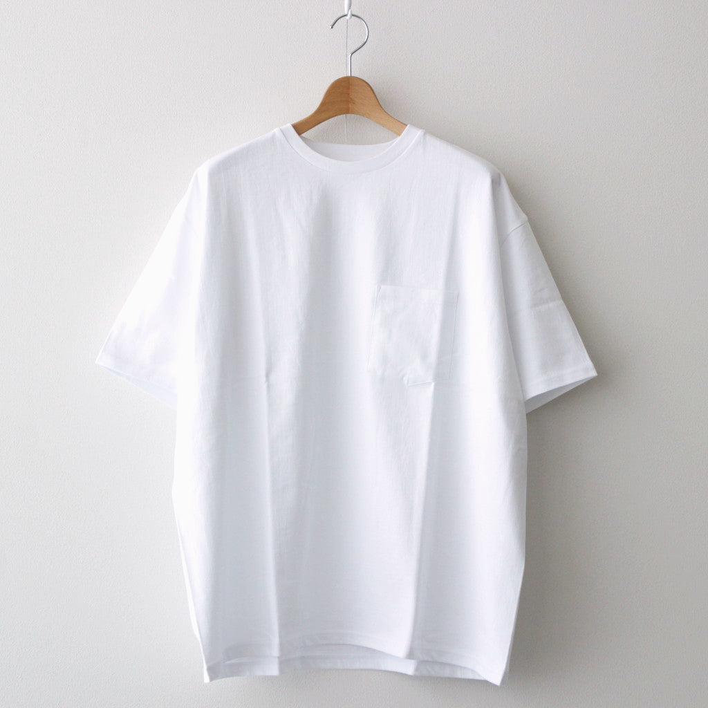 S/S Oversized Pocket Tee #WHITE [GU241-70106B]