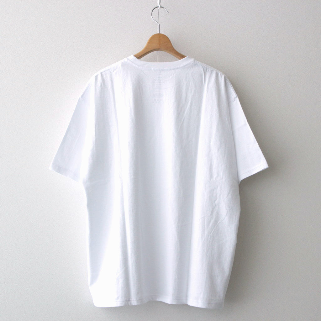 S/S Oversized Pocket Tee #WHITE [GU241-70106B]