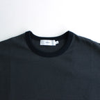 Narrow Border L/S Tee #NAVY × GRAY [GU241-70117B]