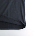 Narrow Border L/S Tee #NAVY × GRAY [GU241-70117B]