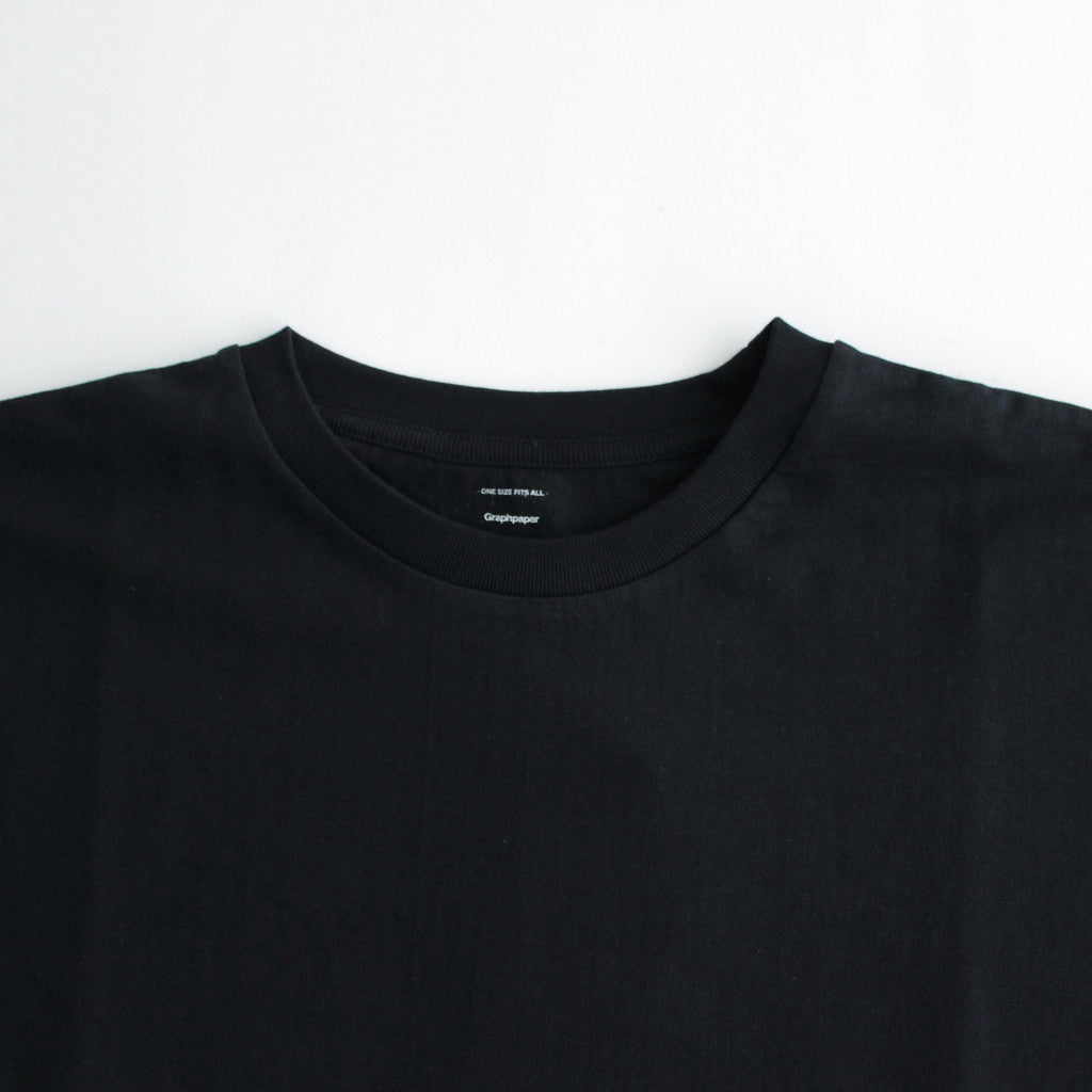 S/S Oversized Tee #BLACK [GU241-70104B]