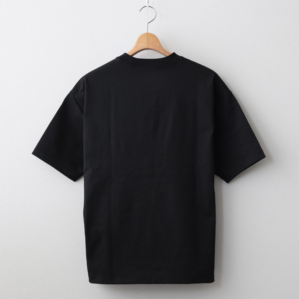 W's TECH DRAWSTRING S/S TEE #BLACK [BE-41024L]