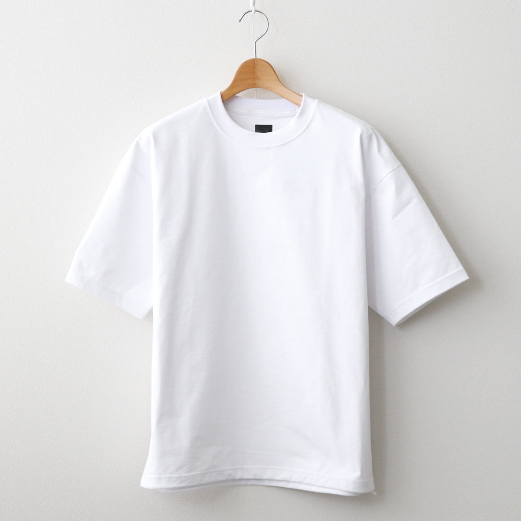 W's TECH DRAWSTRING S/S TEE #WHITE [BE-41024L]