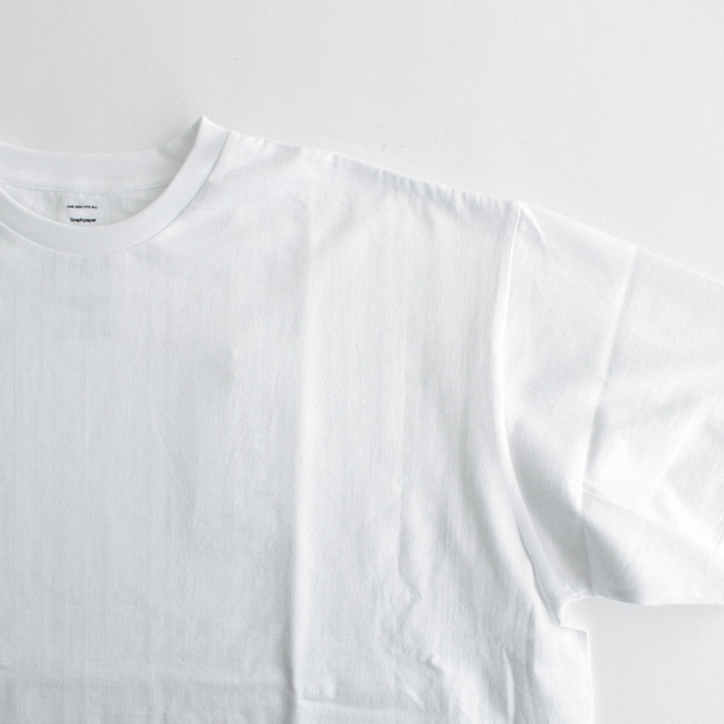 S/S Oversized Tee #WHITE [GU241-70104B]