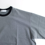 Narrow Border S/S Tee #NAVY × WHITE [GU241-70116B]