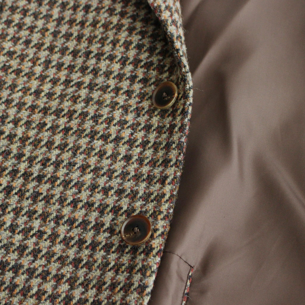 BRITISH WOOL TWEED OVER JACKET #BROWN TWEED [A23AJ02BT] – ciacura