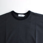 Narrow Border S/S Tee #NAVY × GRAY [GU241-70116B]