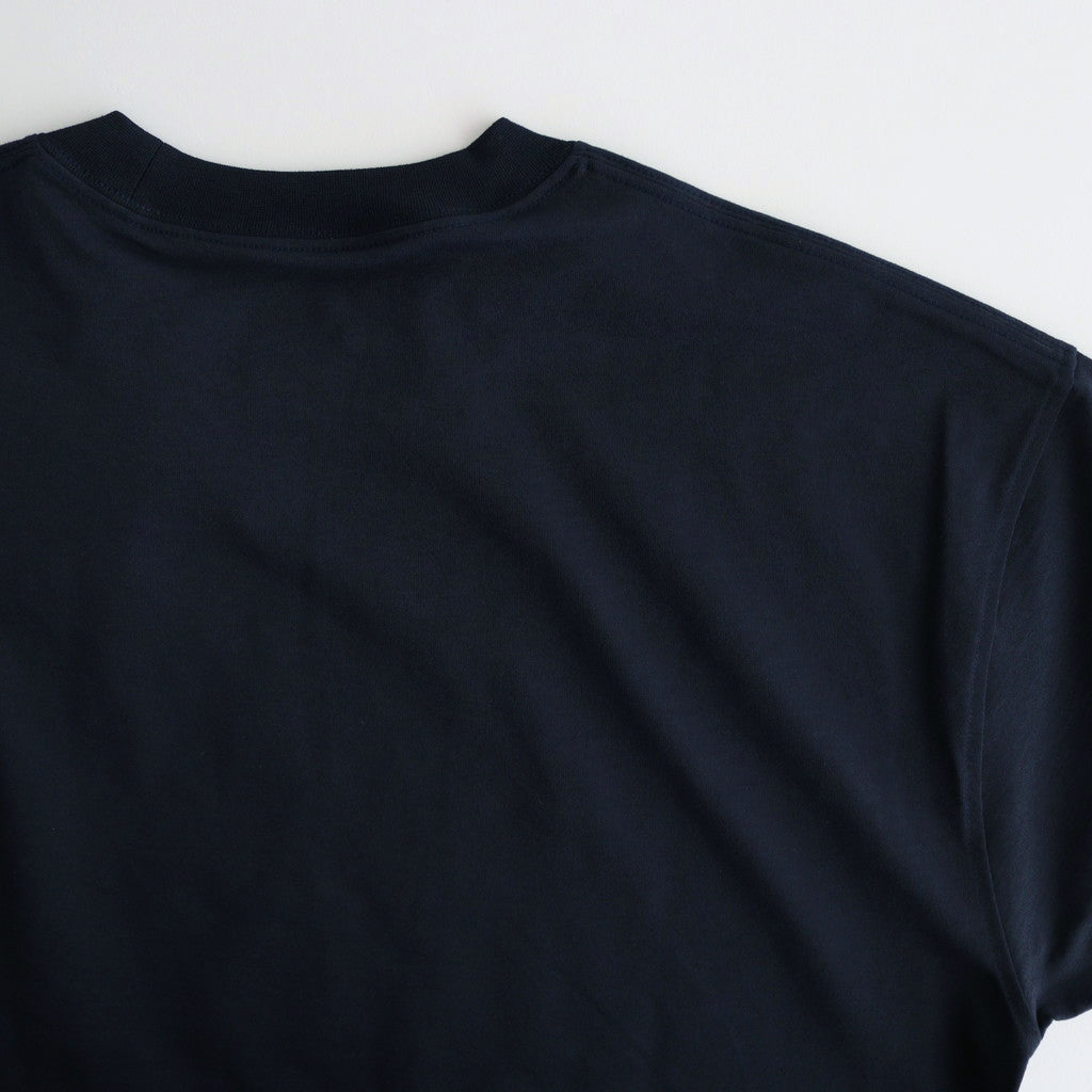 W's TECH DRAWSTRING S/S TEE #NAVY [BE-41024L]