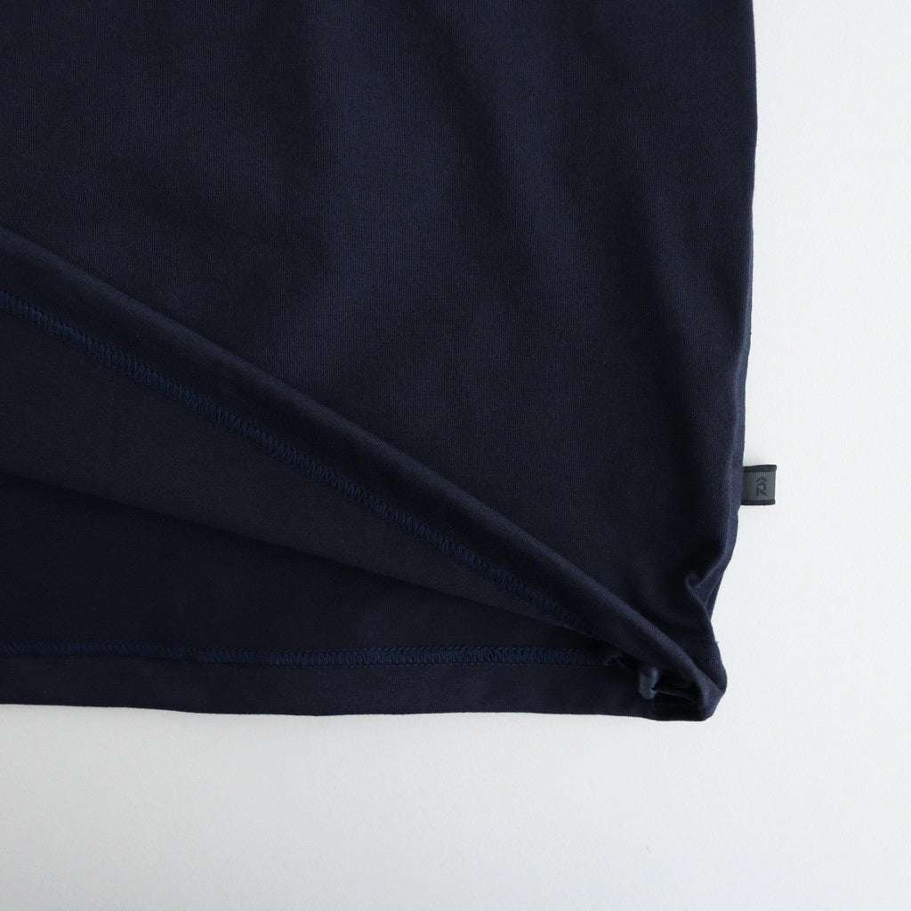 W's TECH DRAWSTRING S/S TEE #NAVY [BE-41024L]