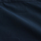 STRETCH MATTE TAFFETA REGULAR COLLAR SHIRT #NAVY [FSC241-50095]