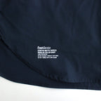 STRETCH MATTE TAFFETA REGULAR COLLAR SHIRT #NAVY [FSC241-50095]