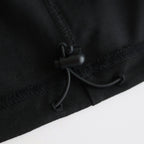 W's TECH DRAWSTRING S/S TEE #BLACK [BE-41024L]