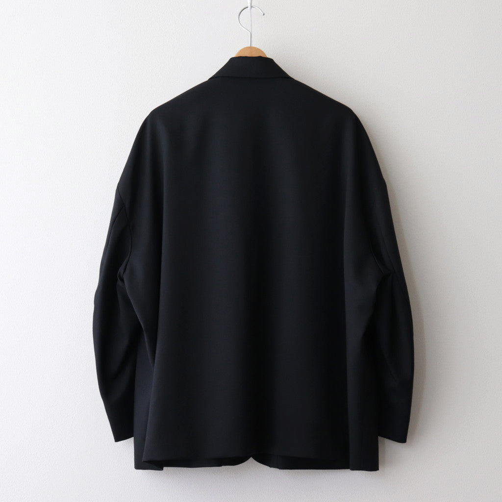 よそいき3ボタンダブルJK #BLACK [D124-J125]