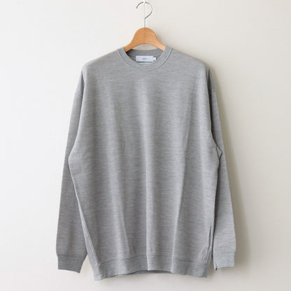 Wool Honeycomb Crew Neck Thermal #H.GRAY [GU233-70138]