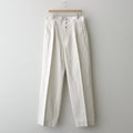 THE WIDE JEAN TROUSERS #RAW WHITE [ST-108]