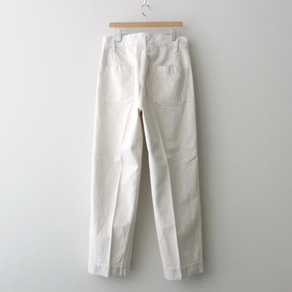 THE WIDE JEAN TROUSERS #RAW WHITE [ST-108]