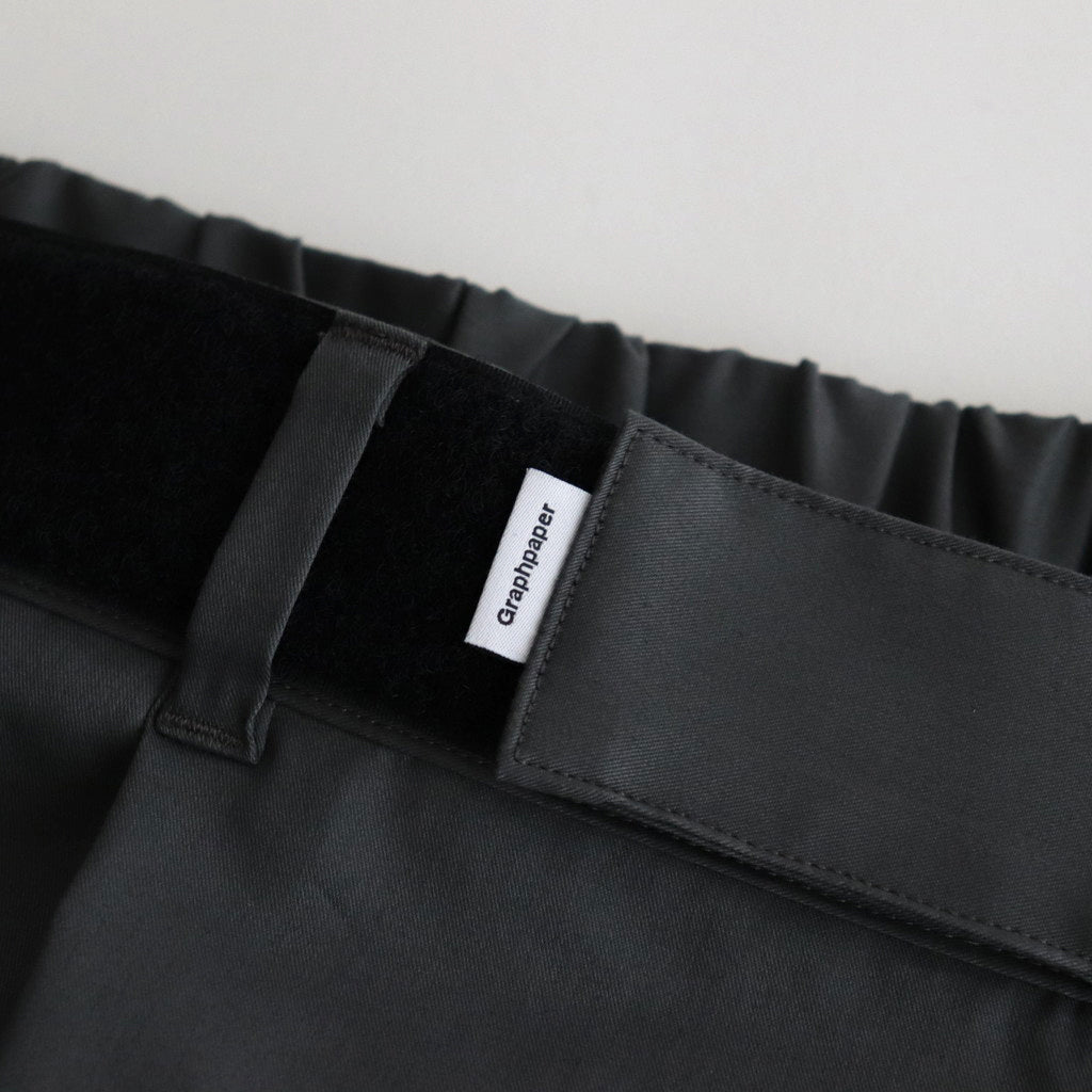 Solotex Twill Wide Chef Pants #C.GRAY [GM241-40295B]