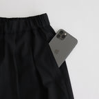 Solotex Twill Wide Chef Pants #BLACK [GM241-40295B]