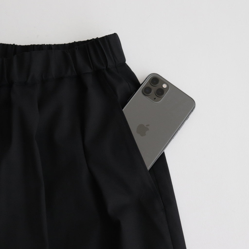 Solotex Twill Wide Chef Pants #BLACK [GM241-40295B]